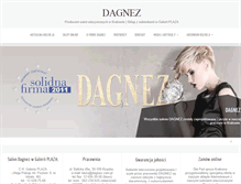 Tablet Screenshot of dagnez.com.pl